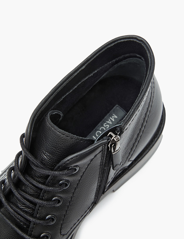 Черные мужские ботинки MASCOTTE 22-3212428-0102 | ракурс 6