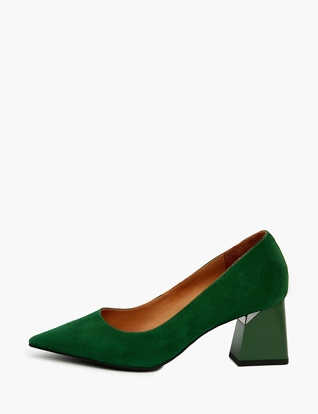 Зелёные женские туфли Dolce & Gabbana