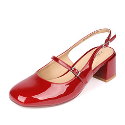 77-51WA-014DS Туфли женские и.лак/и.кожа красн, INSTREET