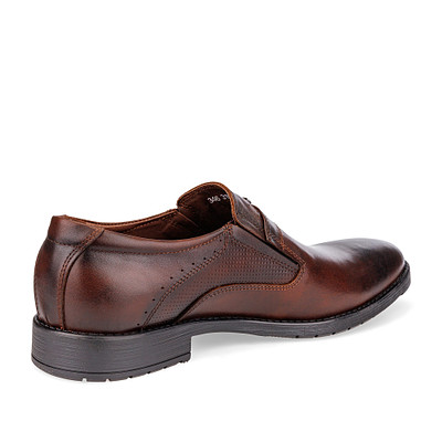 Туфли мужские ZENDEN 346-31MZ-003KK, цвет темно-коричневый, размер 39 - фото 2