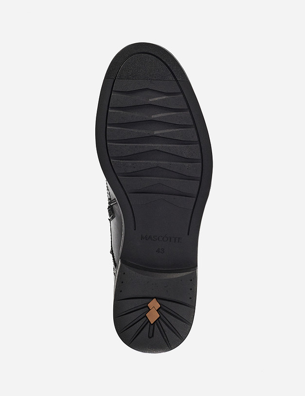 Черные мужские ботинки MASCOTTE 22-1234624-3128M | ракурс 5