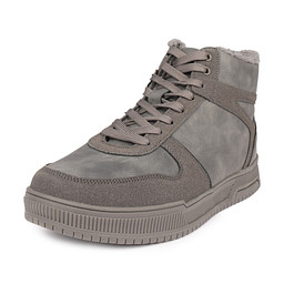 179-42MV-114SW Ботинки для активного отдыха мужские и.кожа/и.мех серый, INSTREET