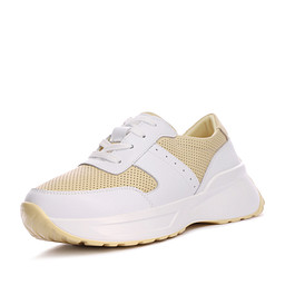 12-41WA-087VT Полуботинки для активного отдыха женские кож.спилок/текстиль желт, Quattrocomforto