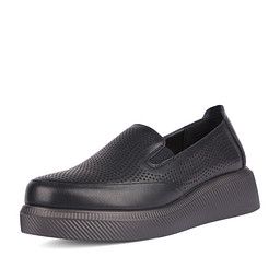 174-42WK-021VS Туфли женские кож.спилок/и.кожа черн, Marisetta