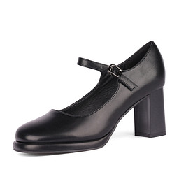 26-42WA-010SS Туфли женские и.кожа/и.кожа черн, INSTREET