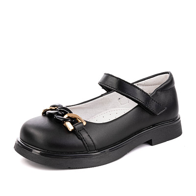Туфли мэри джейн для девочек ZENDEN first 120-32GO-702KK, цвет черный, размер 29