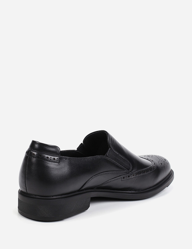 Черные мужские туфли MASCOTTE 128-122511-0102 | ракурс 4