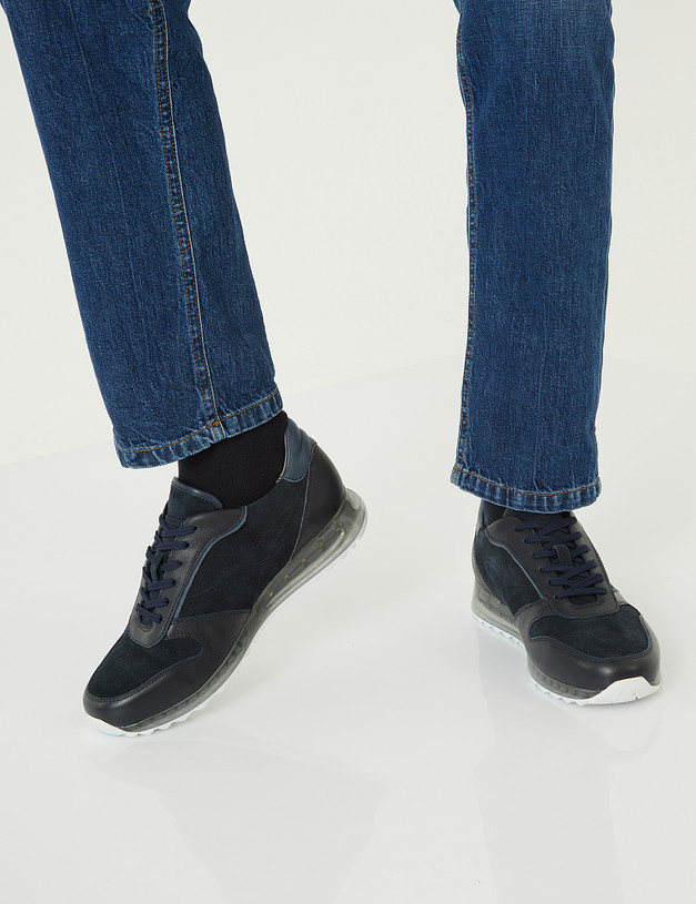 Темно-синие мужские кроссовки MASCOTTE 22-1211522-3110M | ракурс 1