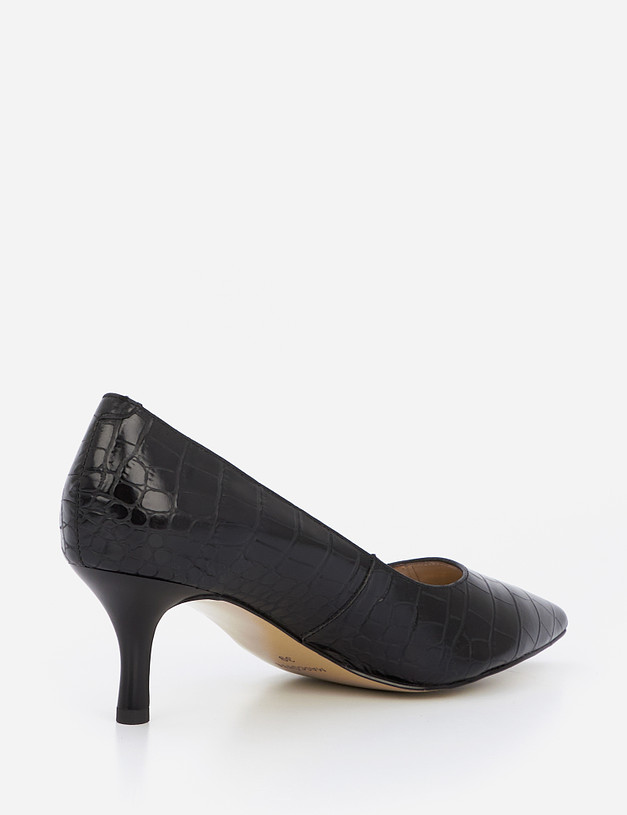 Черные женские туфли на шпильке MASCOTTE 21-120511-0102 | ракурс 4