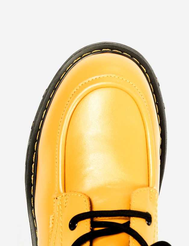 Желтые женские ботинки MASCOTTE 78-120432-4130M | ракурс 6
