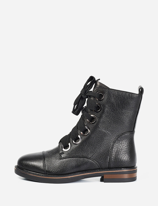 Черные осенние женские ботинки MASCOTTE 99-9240521-0502 | ракурс 1