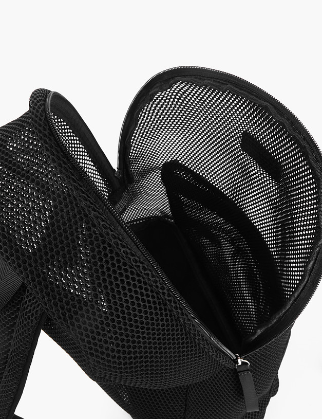 Черный сетчатый женский рюкзак MASCOTTE 626-2101-202 | ракурс 3