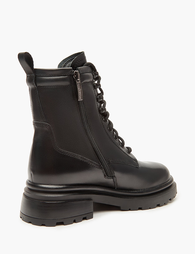 Черные женские зимние ботинки MASCOTTE 233-322832-3100M | ракурс 4