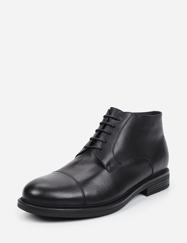 Черные мужские ботинки MASCOTTE 128-122032-0102 | ракурс 2