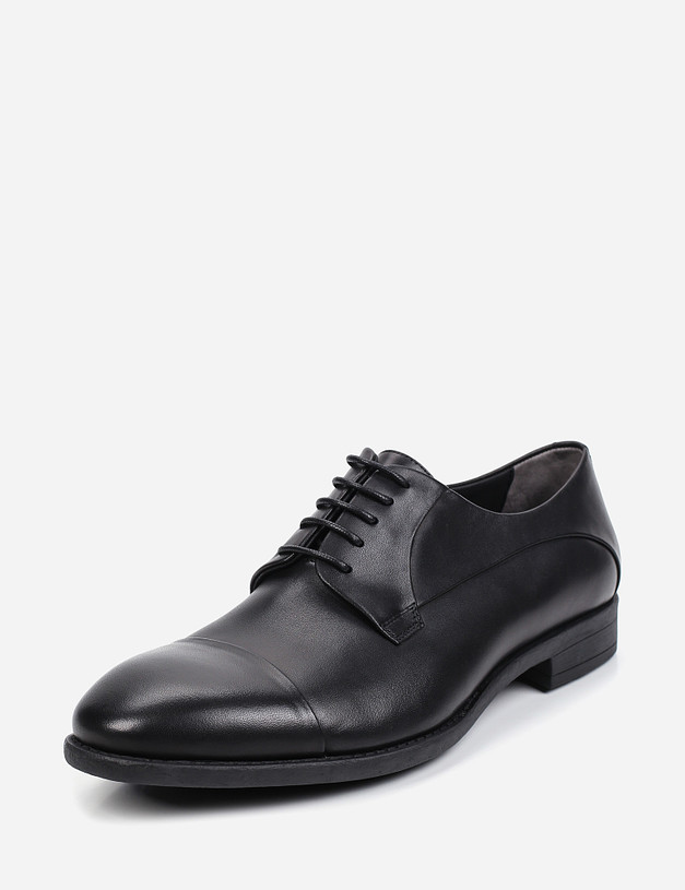 Черные мужские ботинки дерби MASCOTTE 128-020912-0102 | ракурс 3