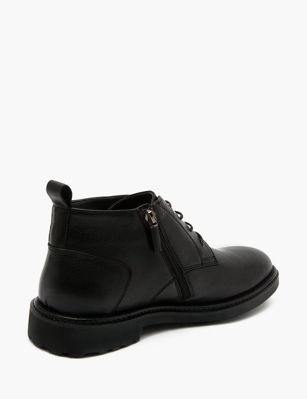Черные мужские ботинки MASCOTTE 128-224024-0102 | ракурс 3