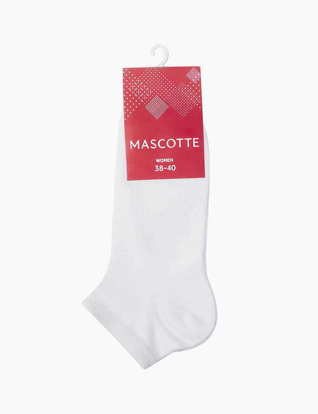 Белые женские носки MASCOTTE 722-1102-2601 | ракурс 1
