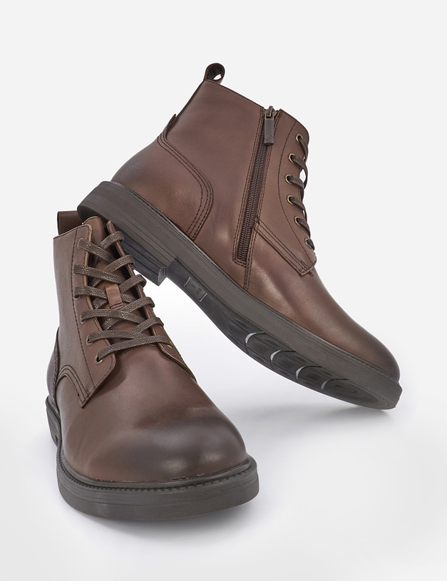 Медно-коричневые мужские ботинки MASCOTTE 22-120824-0109 | ракурс 8