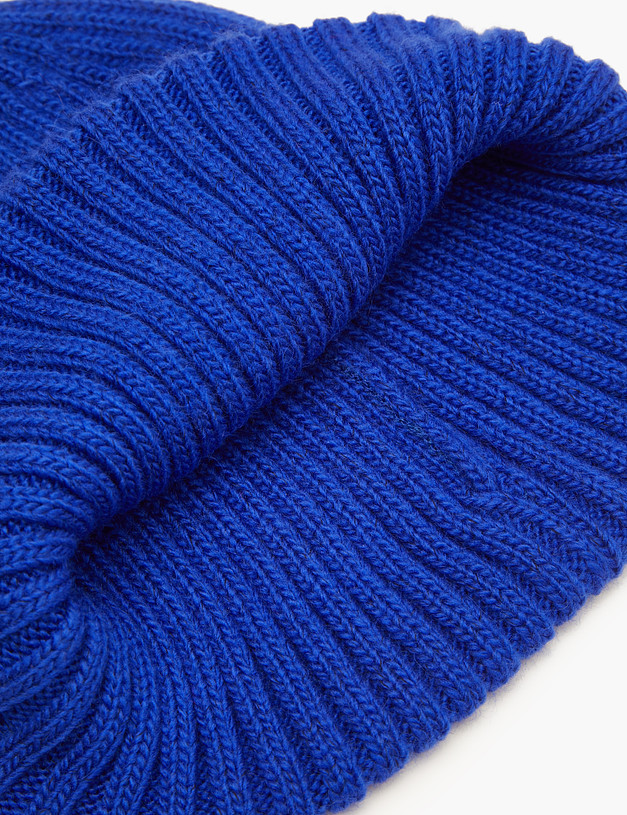 Синяя женская шапка MASCOTTE 781-3231-7503 | ракурс 4