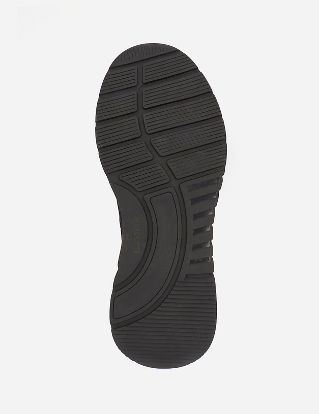 Черные мужские ботинки из нубука MASCOTTE 22-121124-0302 | ракурс 5