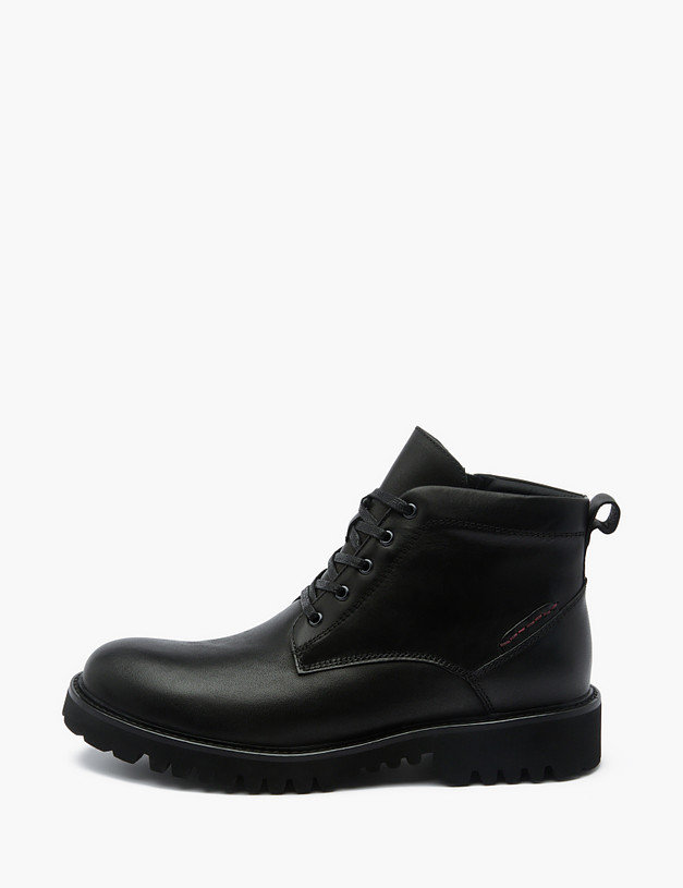 Черные мужские ботинки MASCOTTE 22-1212532-3128M | ракурс 3