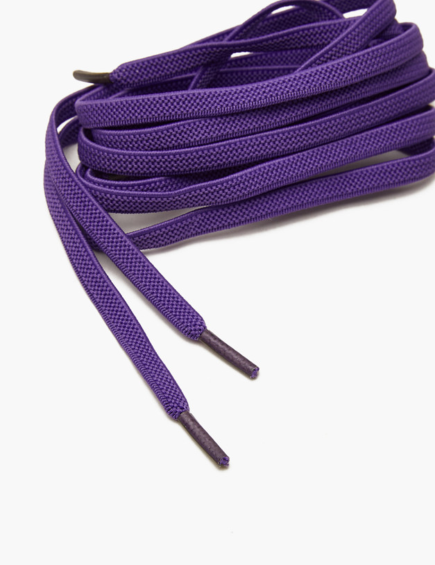 Фиолетовые эластичные шнурки с фиксатором MASCOTTE 951-3201-2407 | ракурс 2