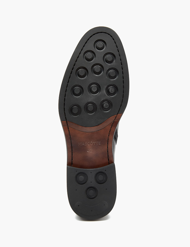 Черные мужские ботинки MASCOTTE 128-324621-0102 | ракурс 5