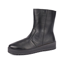 09ПС-Ж-К3 (676163-09971)(05)' Полусапоги женские нат.кожа/и.мех черн, Marisetta