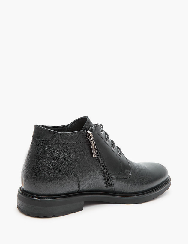 Черные зимние мужские ботинки MASCOTTE 58-322434-0102 | ракурс 3