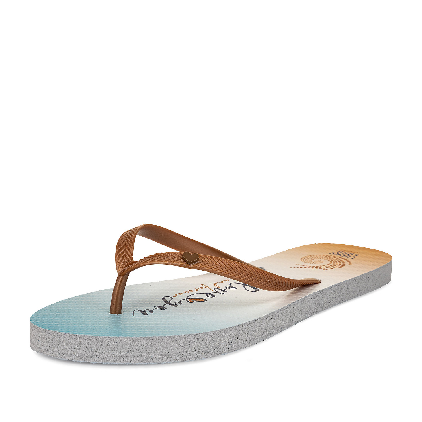 Шлепанцы женские LUCKY LAND 4157W-PE blue фото