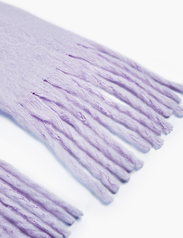 Фиолетовый женский шарф MASCOTTE 766-2221-2407 | ракурс 3
