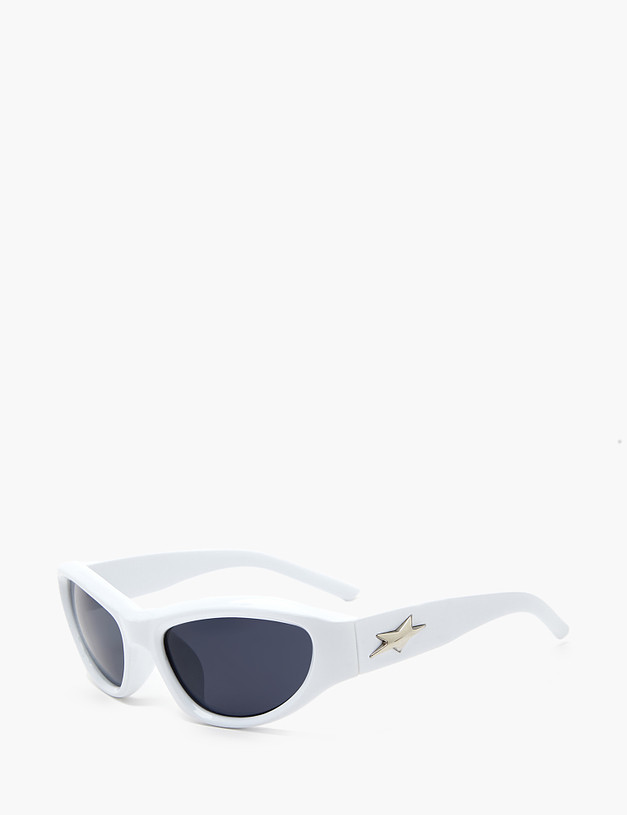 Белые женские очки MASCOTTE 753-4134-7701 | ракурс 3