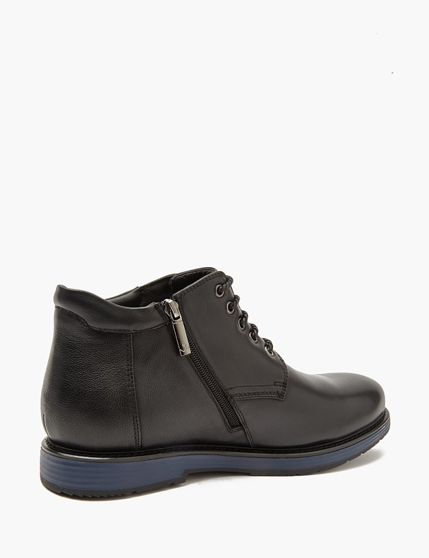 Черные мужские зимние ботинки MASCOTTE 58-321732-0102 | ракурс 4