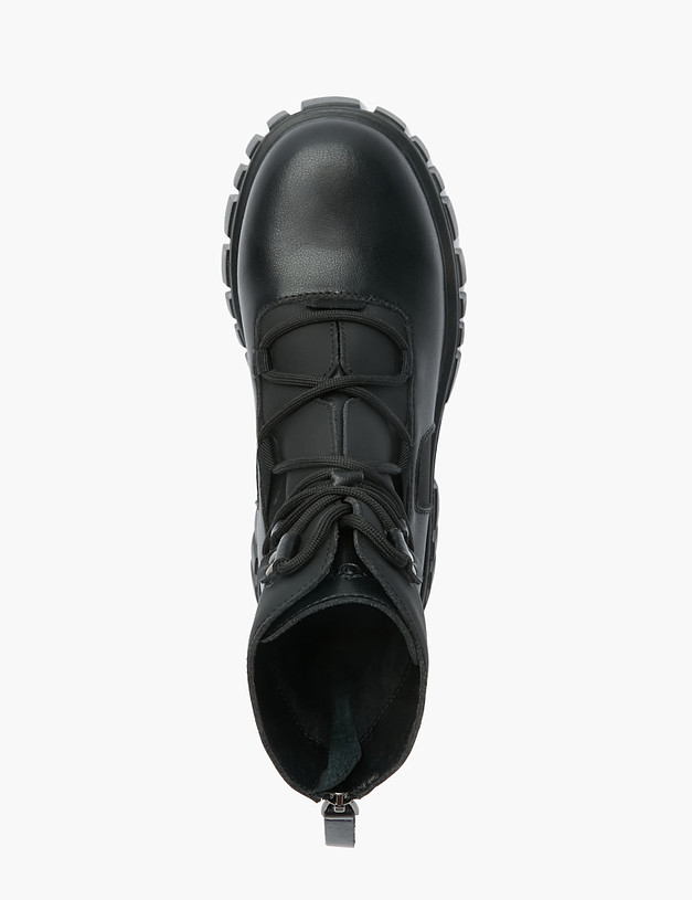 Черные женские ботинки MASCOTTE 234-224921-0602 | ракурс 4