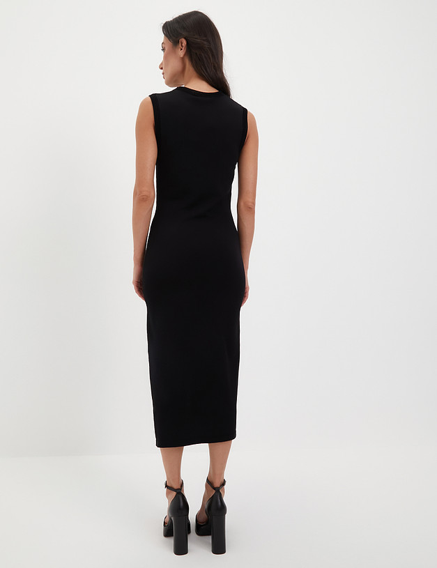 Черное женское платье MASCOTTE 852-4120-2402 | ракурс 5