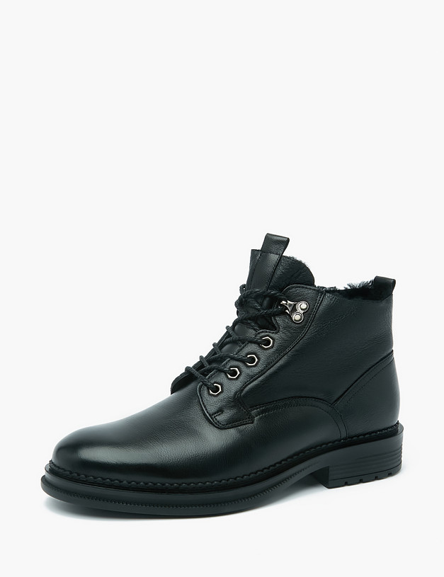 Черные мужские ботинки MASCOTTE 58-223132-0102 | ракурс 2