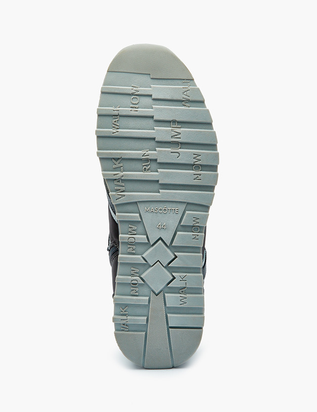 Серые комбинированные мужские ботинки MASCOTTE 189-2215029-0210 | ракурс 6