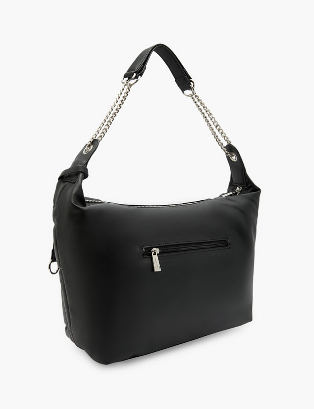 Черная стеганая женская сумка MASCOTTE 670-3103-602 | ракурс 3