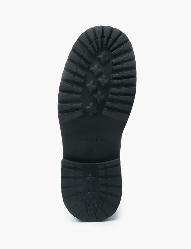 Черные женские ботинки из натуральной кожи MASCOTTE 58-2265022-0102 | ракурс 5