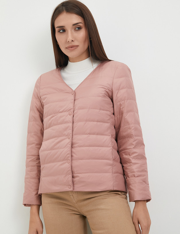 Розовая женская куртка MASCOTTE 234-3311-2406 | ракурс 5