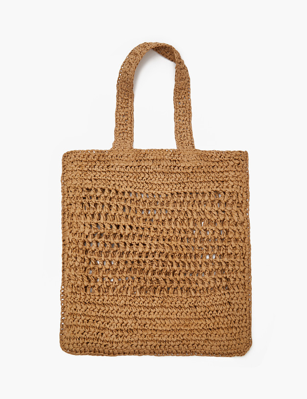 Плетеная женская сумка-шоппер MASCOTTE 776-4130-2409 | ракурс 2