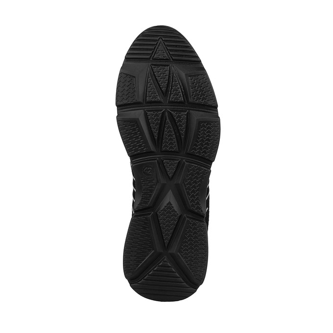 Черные мужские текстильные кроссовки без шнуровки BRIGGS