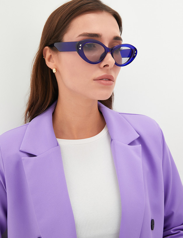 Синие женские очки MASCOTTE 753-4125-7703 | ракурс 1