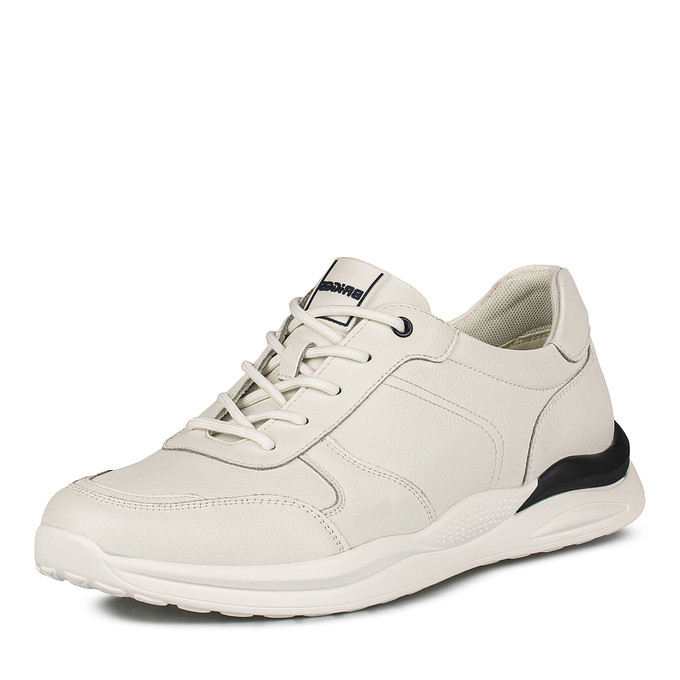 Белые кожаные мужские кроссовки в стиле 90-х Briggs