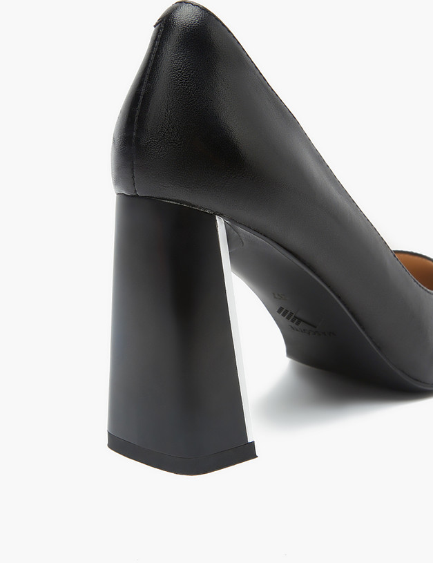 Черные кожаные женские туфли MASCOTTE 100-310711-0502 | ракурс 6