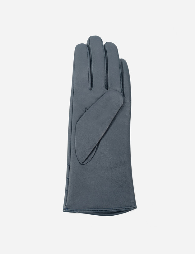 Серо-синие женские перчатки MASCOTTE 717-0206-0503 | ракурс 2