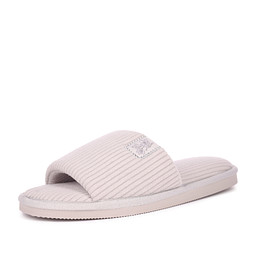 399-51SWK-004 Тапочки домашние жен. текстиль/текстиль серый, Zenden