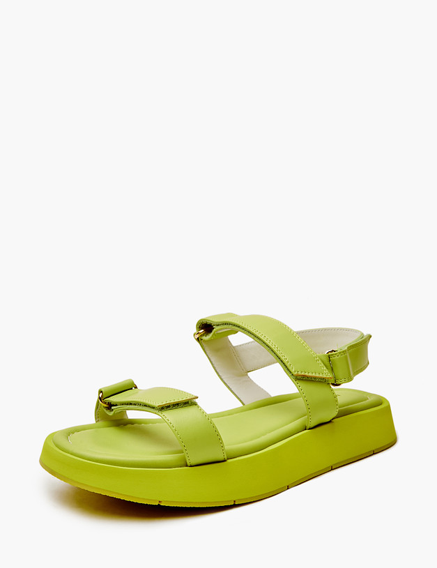 Зеленые женские сандалии MASCOTTE 172-4126212-6547M | ракурс 2