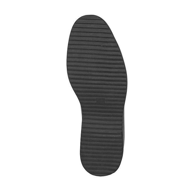 Черные кожаные полуботинки мужские «Саламандер»