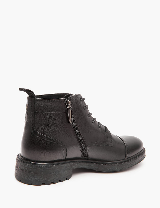 Черные зимние мужские ботинки MASCOTTE 58-322531-0102 | ракурс 3